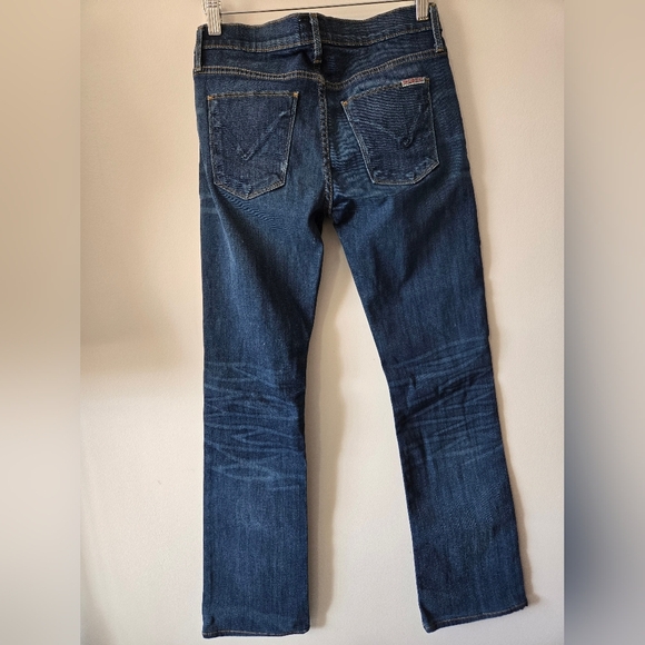 HUDSON Ellie Mid Rise Baby Boot Cut Distressed Jeans. Size 25 - Picture 5 of 14